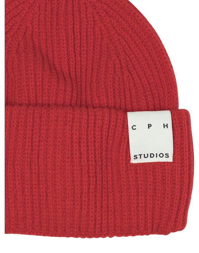 코펜하겐 [해외직구][V90]Copenhagen F6CPHBEANIE3RED 여성 모자 캡 비니 Hats 착용컷
