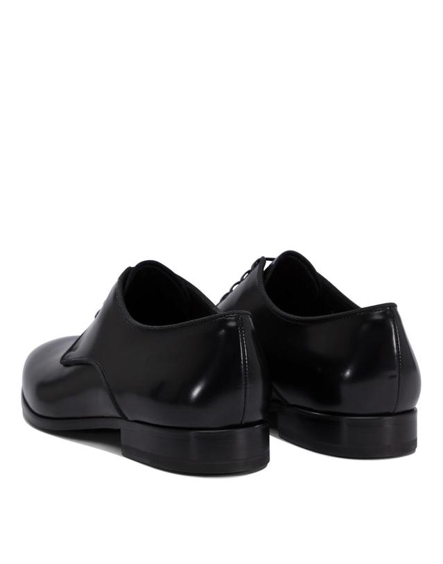 파비 [해외직구][V90]Fabi FU1070CITY NERO 남성 레이스업슈즈 더비슈즈 구두 Leather brogues 착용컷