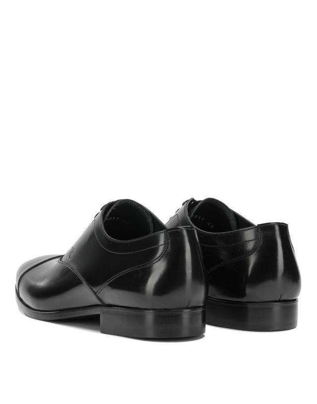 파비 [해외직구][V90]Fabi FU1311ANTIKNERO 남성 레이스업슈즈 더비슈즈 구두 Leather brogues 착용컷