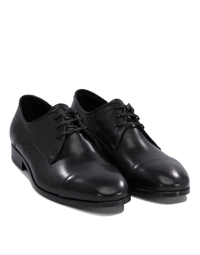 파비 [해외직구][V90]Fabi FU0898SILK NERO 남성 레이스업슈즈 더비슈즈 구두 Leather brogues 착용컷