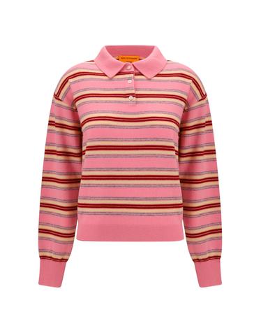 [해외직구][K68]GUEST IN RESIDENCE W43810JL SPRCO 여성 니트 스웨터 가디건 College striped Polo Sweater