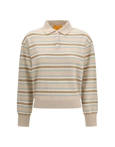 [해외직구][K68]GUEST IN RESIDENCE W43810JL SNDCO 여성 니트 스웨터 가디건 College striped Polo Sweater