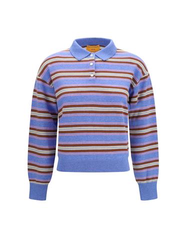 [해외직구][K68]GUEST IN RESIDENCE W43810JL DLFBLCO 여성 니트 스웨터 가디건 College striped Polo Sweater