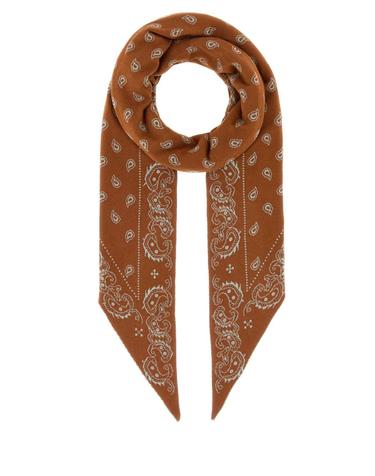 [해외직구][X45]GUEST IN RESIDENCE A28334AF SGBRNT 여성 스카프 목도리 머플러 Embroidered cotton blend scarf