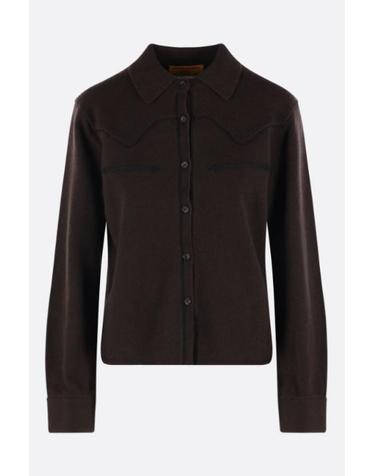 [해외직구][E32]GUEST IN RESIDENCE W46810JMBRC 여성 셔츠 블라우스 GUEST IN RESIDENCE western shirt in cashmere