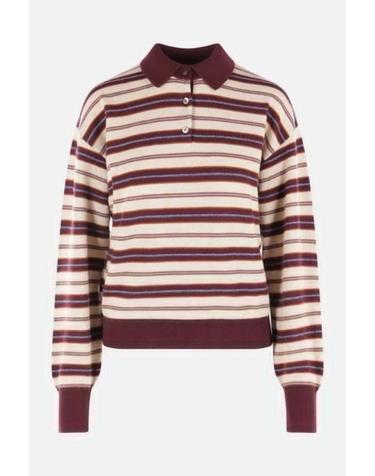 [해외직구][E32]GUEST IN RESIDENCE W49210JMFIGCO 의류 니트 스웨터 가디건 GUEST IN RESIDENCE Collegiate polo sweater in cashmere