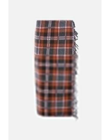 [해외직구][E32]GUEST IN RESIDENCE W50219JMSPRCO 여성 스커트 치마 GUEST IN RESIDENCE wrap skirt in tartan wool and cashmere