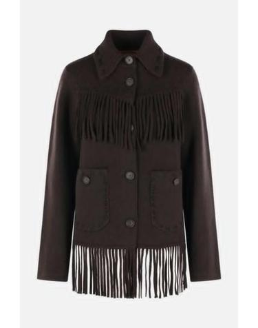 [해외직구][E32]GUEST IN RESIDENCE W48019JMBRC 여성 자켓 코트 데님 가죽 블레이저 재킷 로고 라이더 GUEST IN RESIDENCE western jacket in wool and cashmere blend