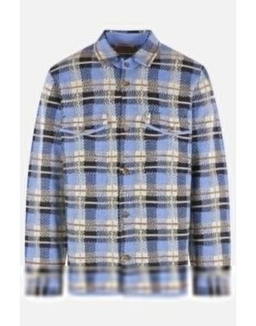 [해외직구][E32]GUEST IN RESIDENCE M35710AMDLFBLCO 남성 셔츠 남방 GUEST IN RESIDENCE Plaid Work western shirt in cashmere