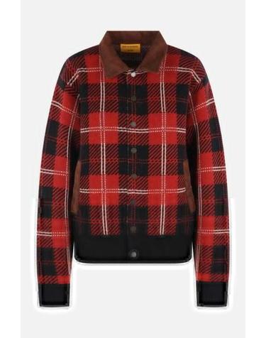 [해외직구][E32]GUEST IN RESIDENCE M36119AMCARMCO 남성 자켓 GUEST IN RESIDENCE tartan wool and cashmere bomber jacket