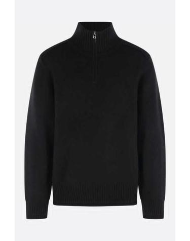 [해외직구][E32]GUEST IN RESIDENCE M25210RMBLK 남성 니트 스웨터 GUEST IN RESIDENCE half zip sweater in cashmere