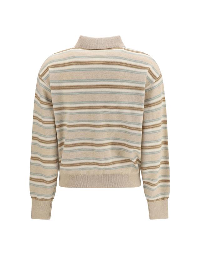 게스트 인 레지던스 [해외직구][K68]GUEST IN RESIDENCE W43810JL SNDCO 여성 니트 스웨터 가디건 College striped Polo Sweater 착용컷