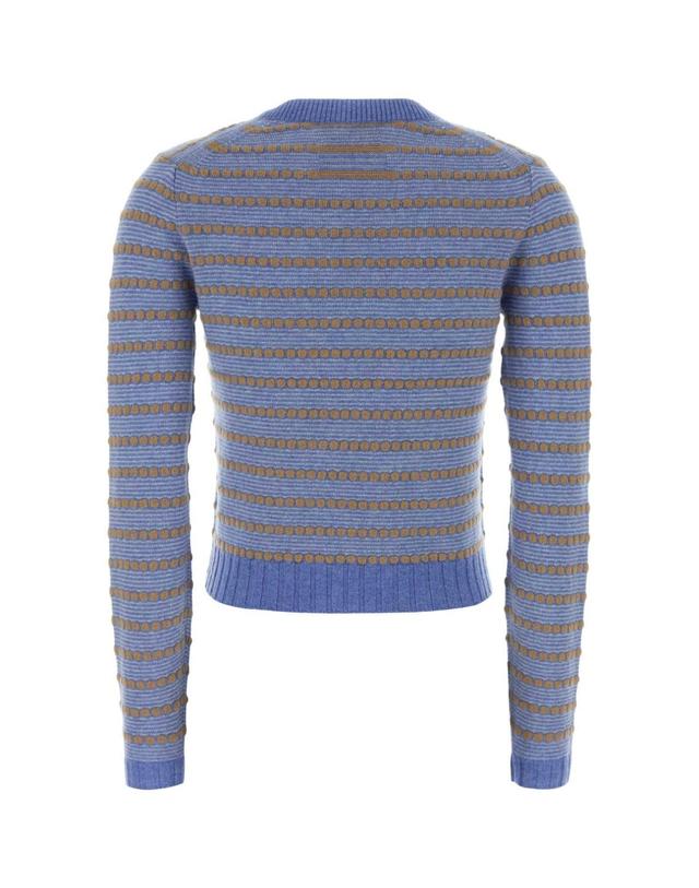 게스트 인 레지던스 [해외직구][X45]GUEST IN RESIDENCE W44010JM DLFBLCO 여성 스웨터 니트 가디건 Embroidered cashmere Pebble sweater 착용컷