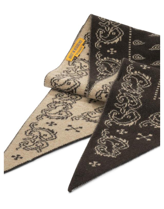 게스트 인 레지던스 [해외직구][V90]Guest in Residence A25210ALBRCDUN 여성 스카프 목도리 머플러 숄 Scarves Silk scarves 착용컷