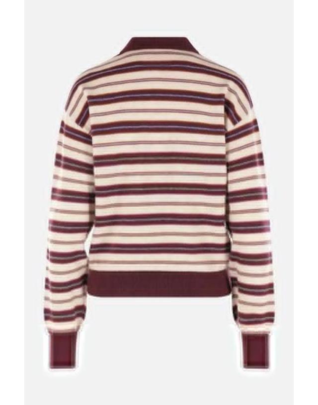 게스트 인 레지던스 [해외직구][E32]GUEST IN RESIDENCE W49210JMFIGCO 의류 니트 스웨터 가디건 GUEST IN RESIDENCE Collegiate polo sweater in cashmere 착용컷