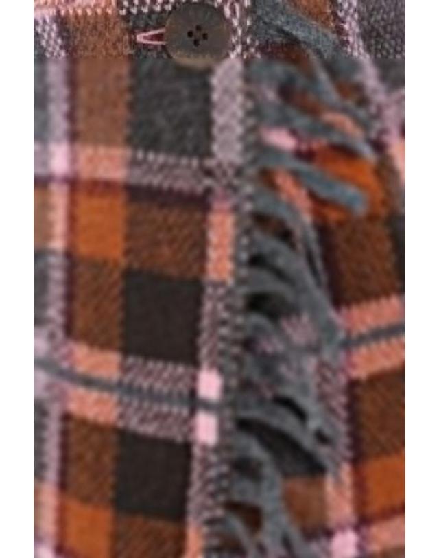 게스트 인 레지던스 [해외직구][E32]GUEST IN RESIDENCE W50219JMSPRCO 여성 스커트 치마 GUEST IN RESIDENCE wrap skirt in tartan wool and cashmere 착용컷