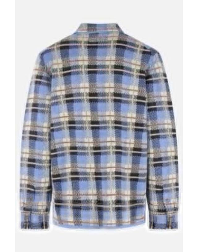 게스트 인 레지던스 [해외직구][E32]GUEST IN RESIDENCE M35710AMDLFBLCO 남성 셔츠 남방 GUEST IN RESIDENCE Plaid Work western shirt in cashmere 착용컷