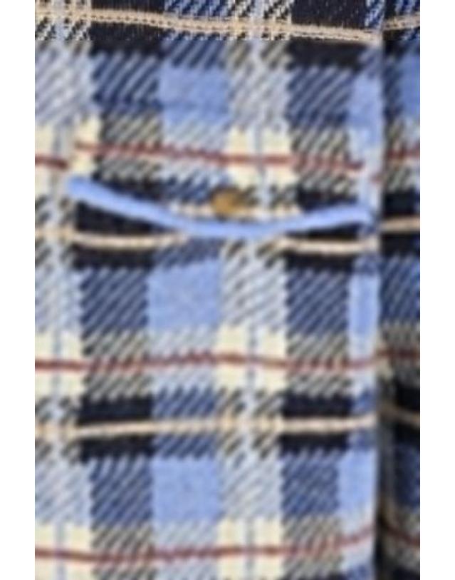 게스트 인 레지던스 [해외직구][E32]GUEST IN RESIDENCE M35710AMDLFBLCO 남성 셔츠 남방 GUEST IN RESIDENCE Plaid Work western shirt in cashmere 착용컷
