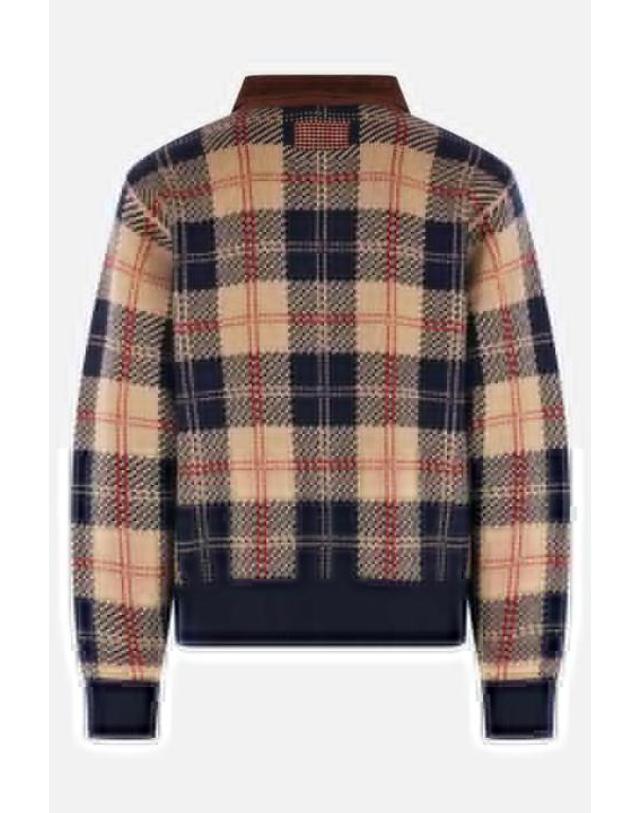 게스트 인 레지던스 [해외직구][E32]GUEST IN RESIDENCE M36119AMCMLCO 남성 자켓 GUEST IN RESIDENCE tartan wool and cashmere bomber jacket 착용컷