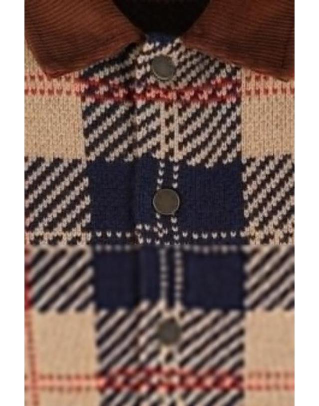 게스트 인 레지던스 [해외직구][E32]GUEST IN RESIDENCE M36119AMCMLCO 남성 자켓 GUEST IN RESIDENCE tartan wool and cashmere bomber jacket 착용컷