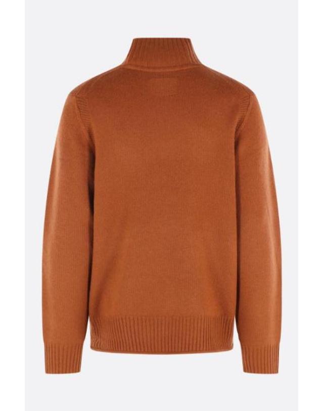 게스트 인 레지던스 [해외직구][E32]GUEST IN RESIDENCE M25210RMBRS 남성 니트 스웨터 GUEST IN RESIDENCE half zip sweater in cashmere 착용컷