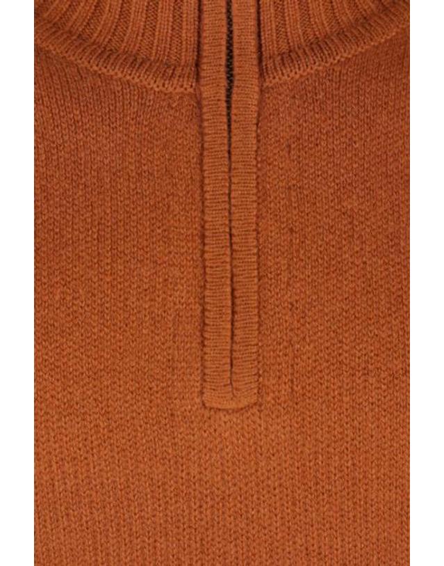게스트 인 레지던스 [해외직구][E32]GUEST IN RESIDENCE M25210RMBRS 남성 니트 스웨터 GUEST IN RESIDENCE half zip sweater in cashmere 착용컷