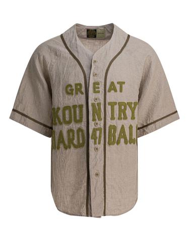 [해외직구][V90]KAPITAL EK 1625SSABEIGE 남성 셔츠 남방 Great Kountry Casual Shirt