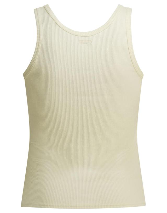 캐피탈 [해외직구][V90]KAPITAL K2603SC034WHITE 남성 티셔츠 민소매 탑 Denim Repair Tank Top 착용컷