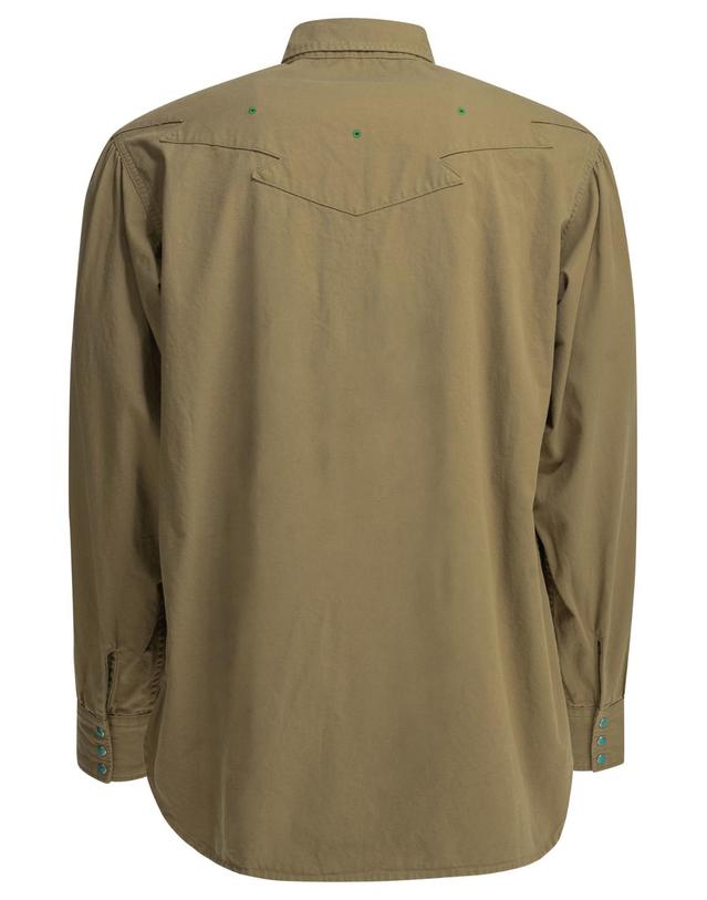 캐피탈 [해외직구][V90]KAPITAL K2604LS087BEIGE 남성 셔츠 남방 Thunderbird Husky Casual Shirt 착용컷