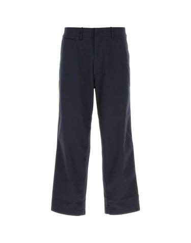 [해외직구][X45]NANAMICA SUCS401E N 남성 바지 면바지 조거 카고 와이드 Navy blue cotton blend pant