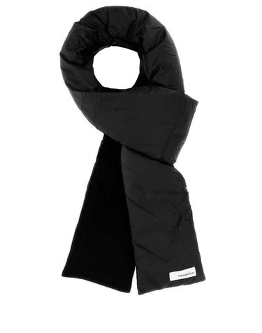 [해외직구][X45]NANAMICA S25FK056E K 남성 스카프 목도리 폴라드 머플러 Black cotton reversibile scarf