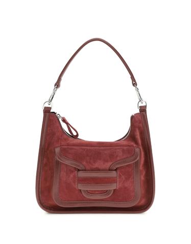 [해외직구][K68]피에르하디 AAV01 BURGUNDY 여성 숄더백 크로스백 버킷백 탑핸들백 Alpha Day Miss leather Shoulder Bag