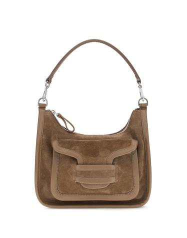 [해외직구][K68]피에르하디 AAV01 LIGHTBROWN 여성 숄더백 크로스백 버킷백 탑핸들백 Alpha Day Miss leather Shoulder Bag