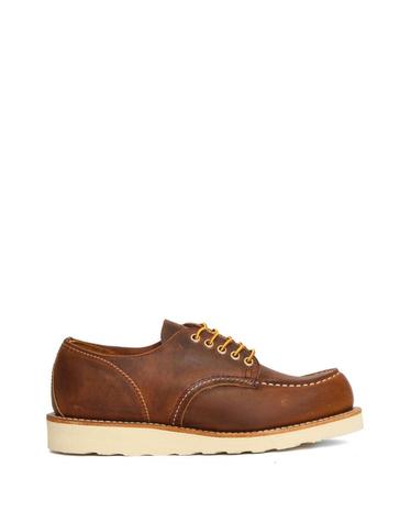 [해외직구][P13]RED WING SHOES 08077 남성 옥스퍼드 윙팁 더비슈즈 구두 레이스업슈즈 신발 RED WING SHOES SHOP MOC LEATHER BROGUES