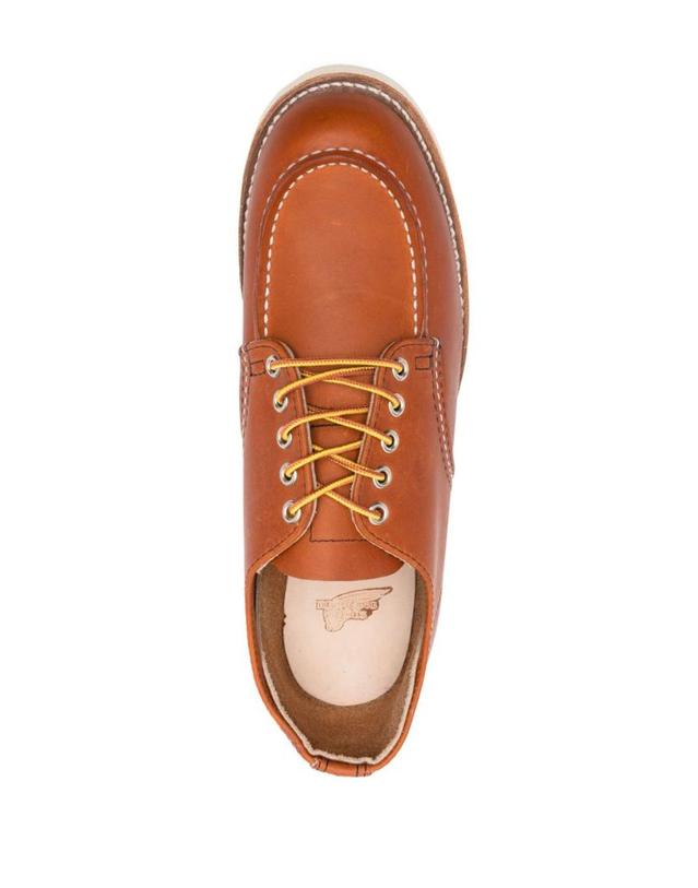 레드윙 [해외직구][P13]RED WING SHOES 08092 남성 더비슈즈 레이스업 브로그 구두 옥스포드슈즈 윙팁 신발 RED WING SHOES SHOP MOC LEATHER BROGUES 착용컷