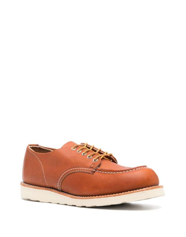 레드윙 [해외직구][P13]RED WING SHOES 08092 남성 더비슈즈 레이스업 브로그 구두 옥스포드슈즈 윙팁 신발 RED WING SHOES SHOP MOC LEATHER BROGUES 착용컷