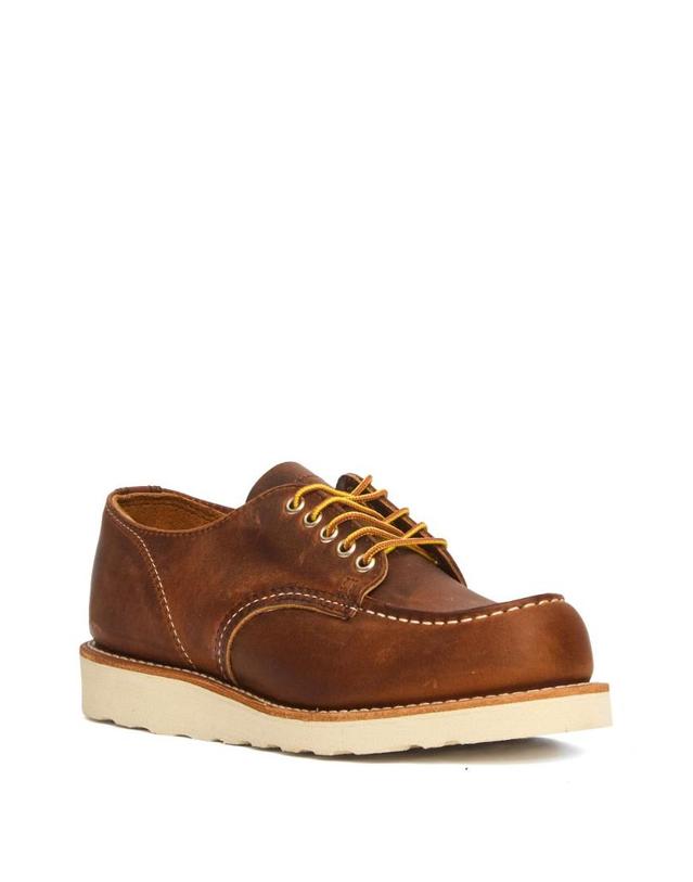 레드윙 [해외직구][P13]RED WING SHOES 08077 남성 더비슈즈 레이스업 브로그 구두 옥스포드슈즈 윙팁 신발 RED WING SHOES SHOP MOC LEATHER BROGUES 착용컷