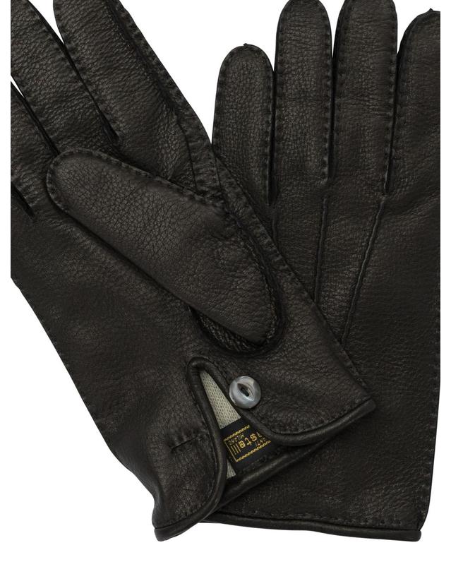 레스텔리 [해외직구][V90]Restelli 49 FNERO 남성 장갑 글러브 Leather Gloves 49 F 착용컷