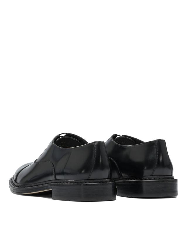 스투르리니 [해외직구][V90]Sturlini U1206NERO 남성 레이스업슈즈 더비슈즈 구두 Lace Up shoes 착용컷