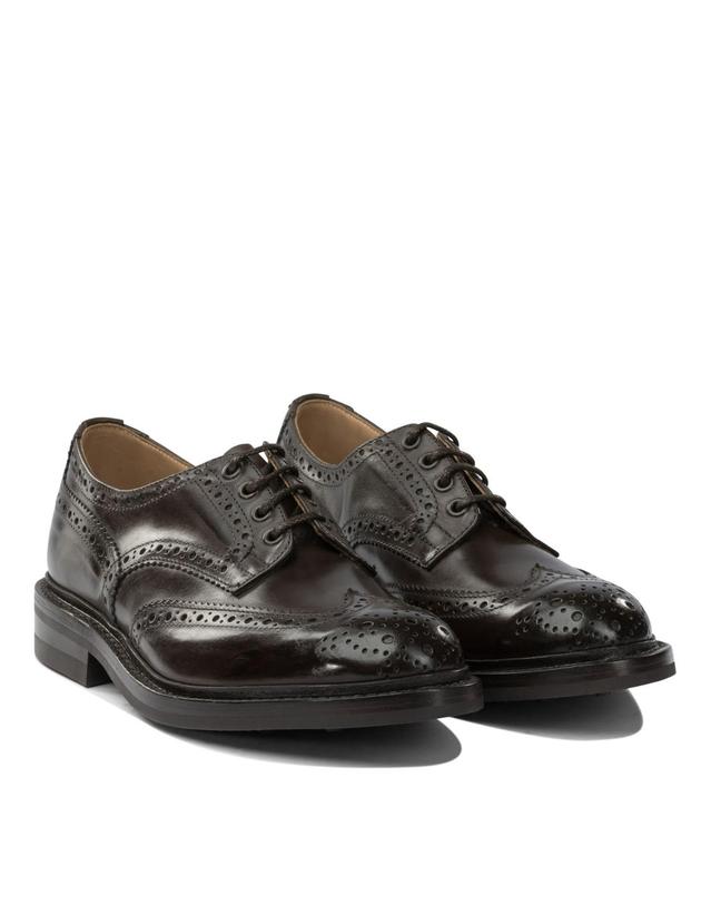 트릭커스 [해외직구][V90]Trickers BOURTON 5ESPRESSO BURNISHED 남성 레이스업슈즈 더비슈즈 구두 Bourton Derby 착용컷