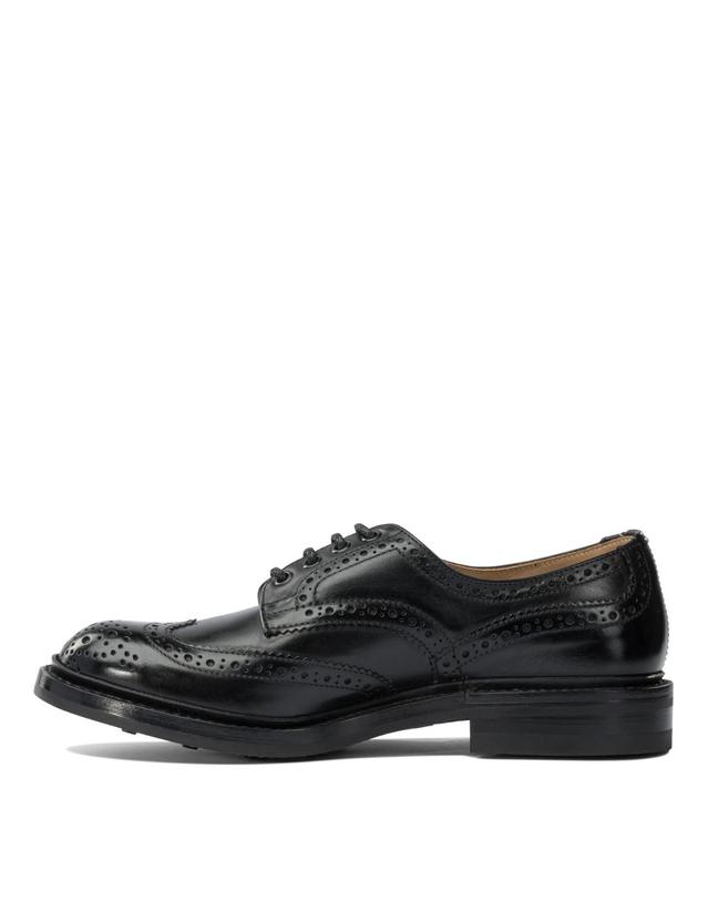 트릭커스 [해외직구][V90]Trickers BOURTON 5BLACK CALF 남성 레이스업슈즈 더비슈즈 구두 Bourton Derby 착용컷