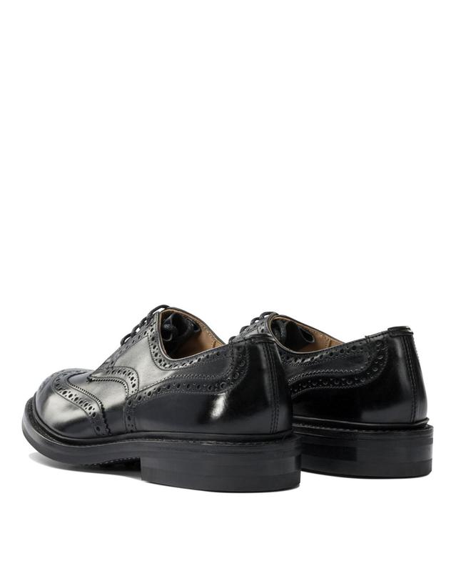 트릭커스 [해외직구][V90]Trickers BOURTON 5BLACK CALF 남성 레이스업슈즈 더비슈즈 구두 Bourton Derby 착용컷