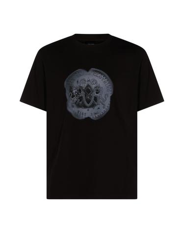 [해외직구][Q11]DAILY PAPER 2610168MOLE 남성 티셔츠 BLACK COTTON T SHIRT