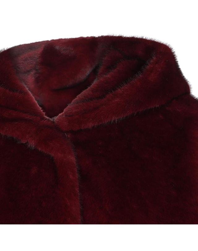 안토넬리 피렌체 [해외직구][S27]ANTONELLI FIRENZE P3099376535 여성 퍼자켓 퍼코트 RED FUR JACKET 착용컷