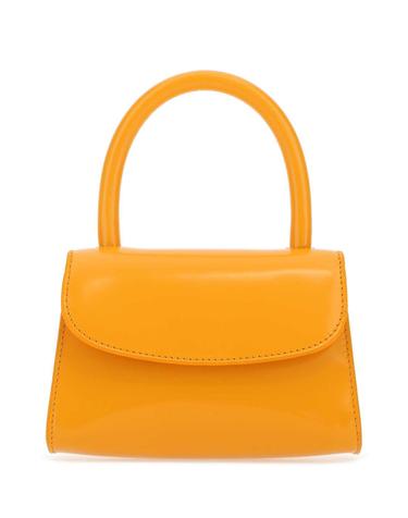 [해외직구][X45]BY FAR 22CRMINASNFWSMA SUNFLOWER 여성 토트백 쇼퍼백 탑핸들백 핸드백 Orange leather mini handbag