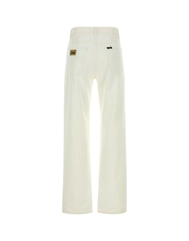 로이스 [해외직구][X45]LOIS 35477920 L34 여성 데님 청바지 진 데님진 White denim New Dana jeans 착용컷