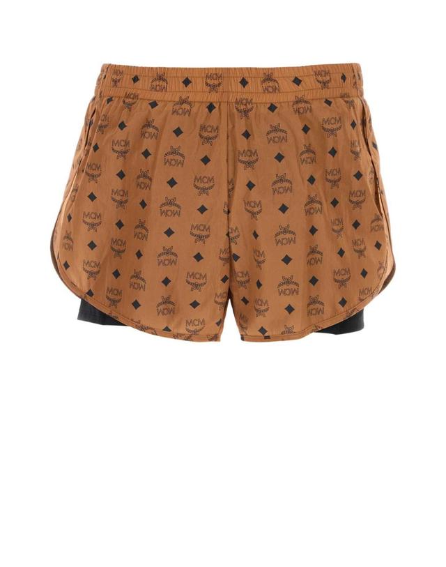 엠씨엠 [해외직구][X45]MCM MHTFAMM01 CO 남성 반바지 버뮤다팬츠 숏팬츠 쇼츠 Printed nylon shorts 착용컷