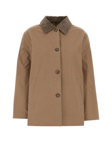 [해외직구][X45]캘빈클라인 LV044E545G PAI 여성 자켓 베스트 블레이저 봄버 데님 Cappuccino cotton overcoat