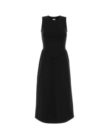 [해외직구][X45]캘빈클라인 LV044G207G UB1 여성 원피스 롱 미디 미니 드레스 Black jersey dress