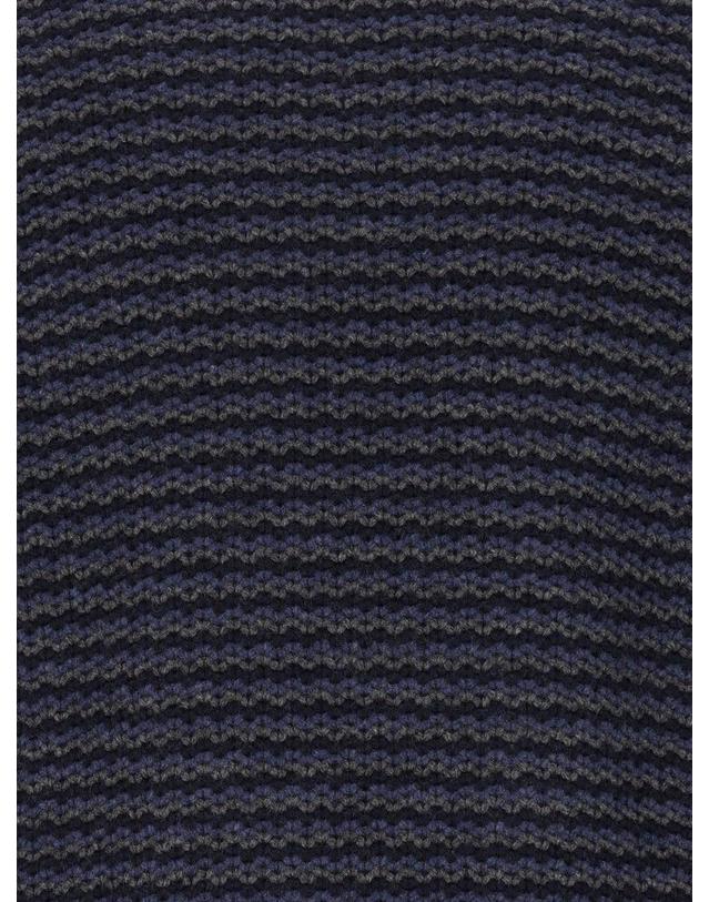 꼬르넬리아니 코르넬리아니 [해외직구][A94]CORNELIANI 28M5182A25128001 남성 스웨터 니트 가디건 CORNELIANI CORNELIANI Striped Crew Neck Sweater 착용컷